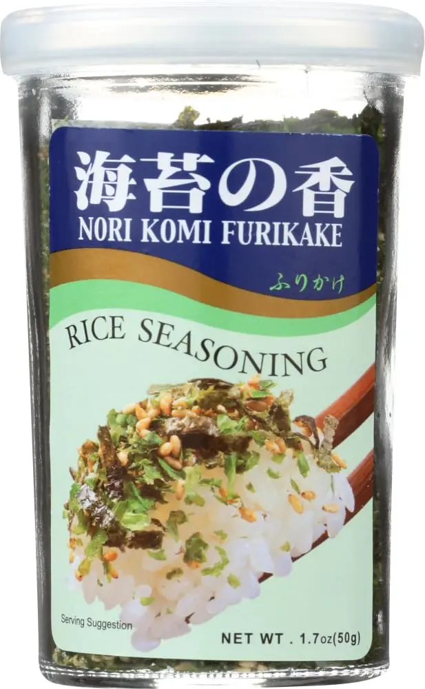 Ajishima Foods Nori Fume Furikake Rice Seasoning 1.7 oz (3 pack) | Japanese rice seasoning with umami flavor - main product image