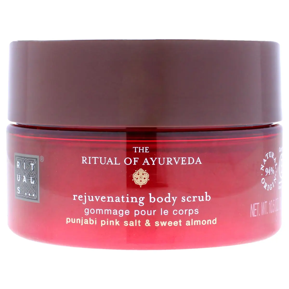 RITUALS The Ritual of Ayurveda Body Scrub 300g (10.58 Fl Oz) | Purifying Himalayan Crystal Salt & Indian Rose - main product image
