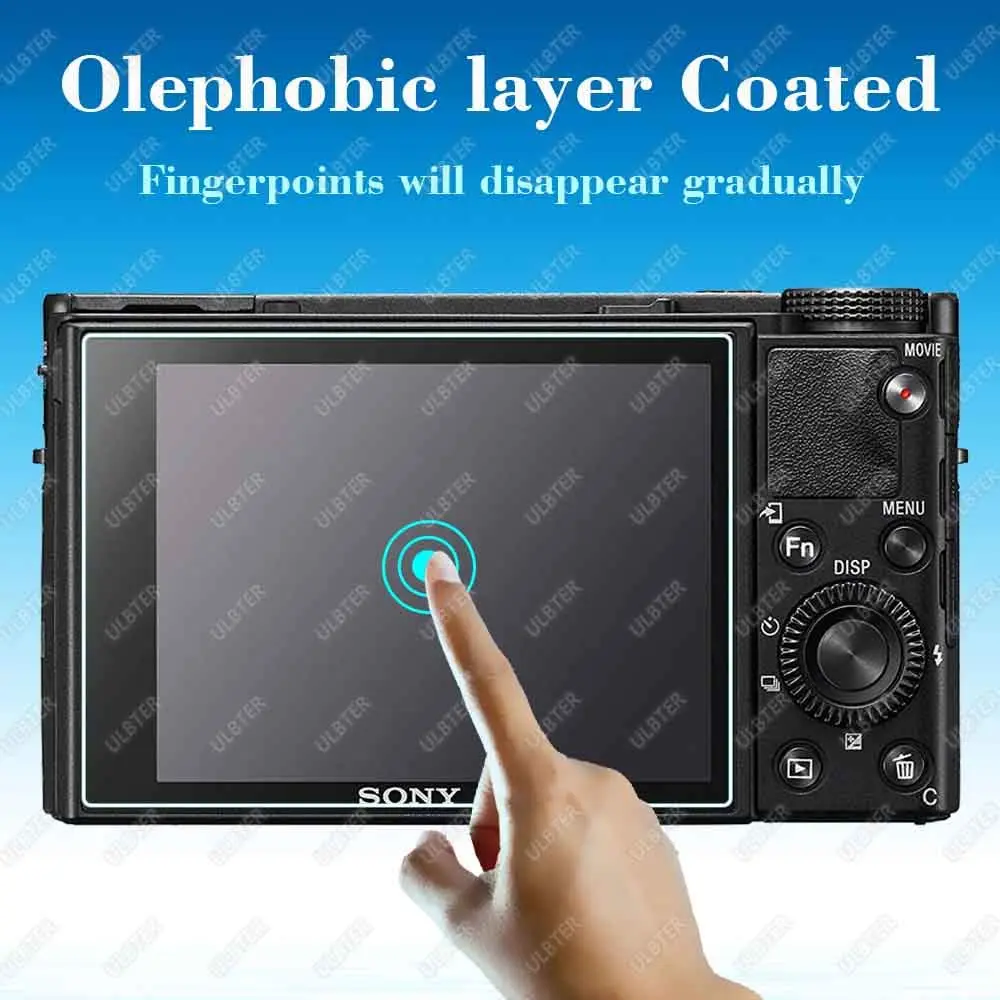 ULBTER 9H Tempered Glass Screen Protector for Sony RX100 VII VI V IV III II I M7 LCD | 3-Pack Anti-Bubble Anti-Scratch - view 4