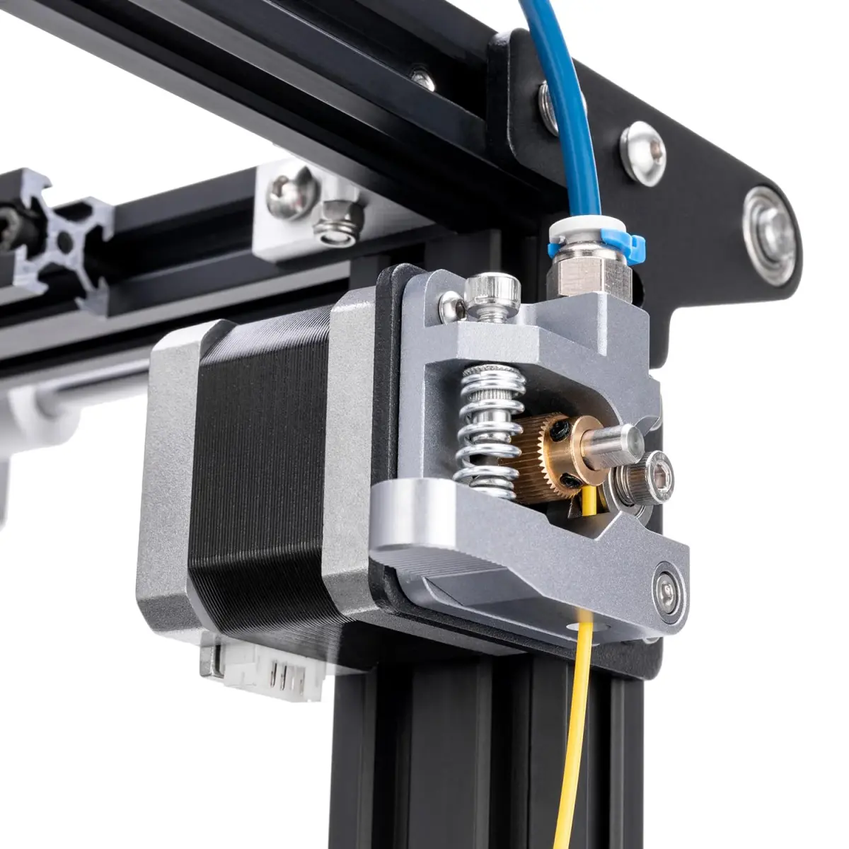Comgrow Metal Extruder Upgrade for Ender 3 Series 3D Printers | 40-Tooth Aluminum MK8 Bowden Drive Gear - view 4