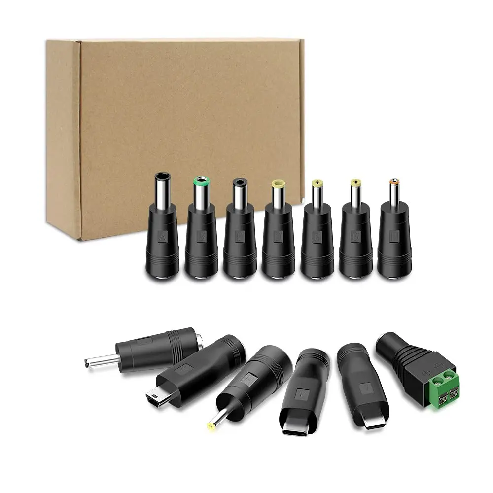 Belker Universal USB to DC 5V Power Cord with 13 Tips | 1.5M Black Cable for 5V Devices - view 8