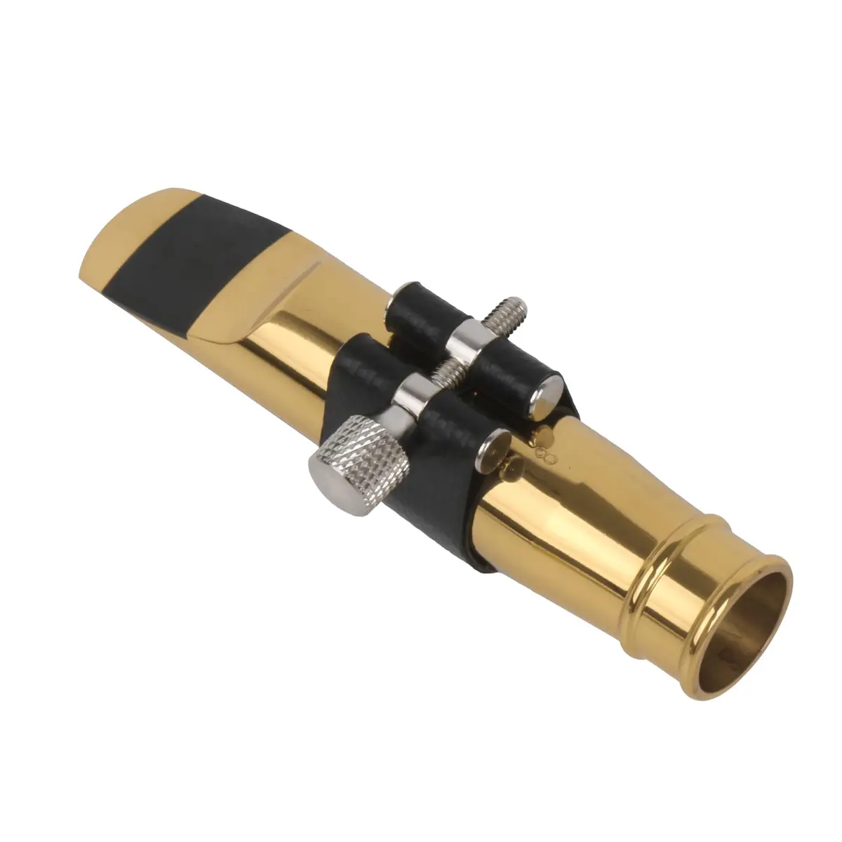 Yibuy Golden Jazz Tenor Saxophone Mouthpiece 8# Interface (10.7cm / 4.21in) | Bright & Crisp Tone - view 4