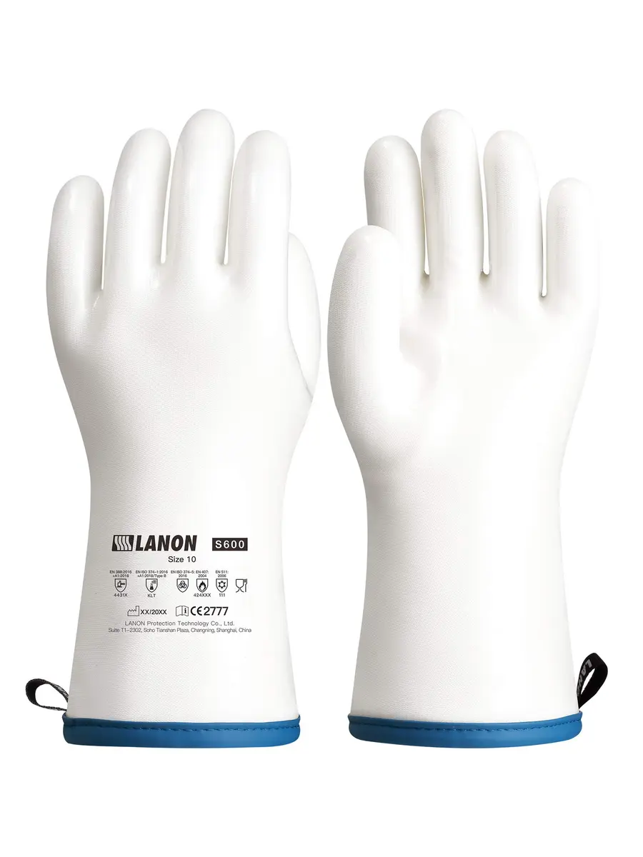 LANON Liquid Silicone Oven Mitt XL | Heat Resistant, Food Grade, Waterproof - main product image