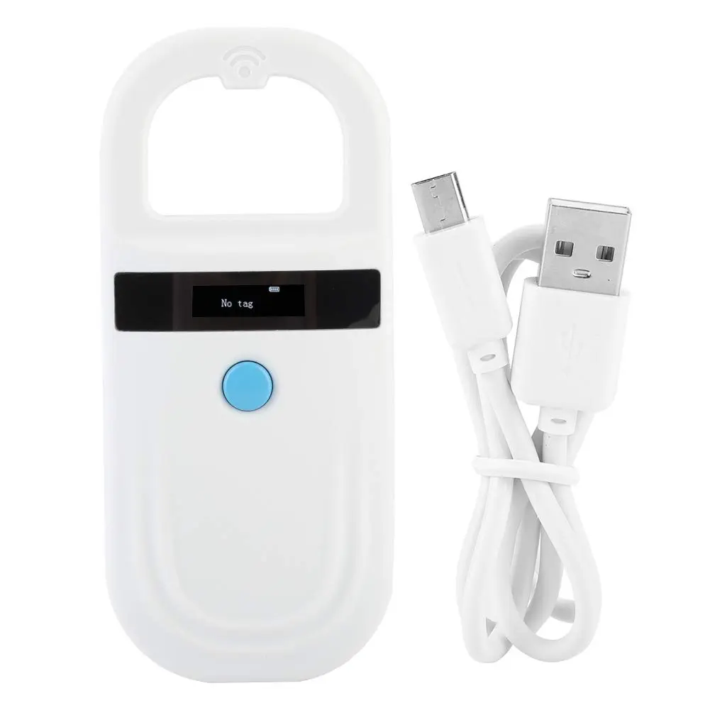 ASHATA Pet Microchip Scanner Rechargeable Animal Chip ID Support FDX B ISO11784 / 11785 OLED Display - view 7