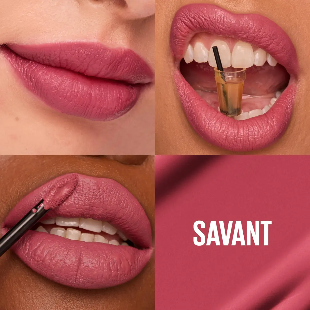Maybelline Super Stay Matte Ink Liquid Lipstick in Savant (Rose Pink) - 16-Hour Transfer-Proof Matte - view 2