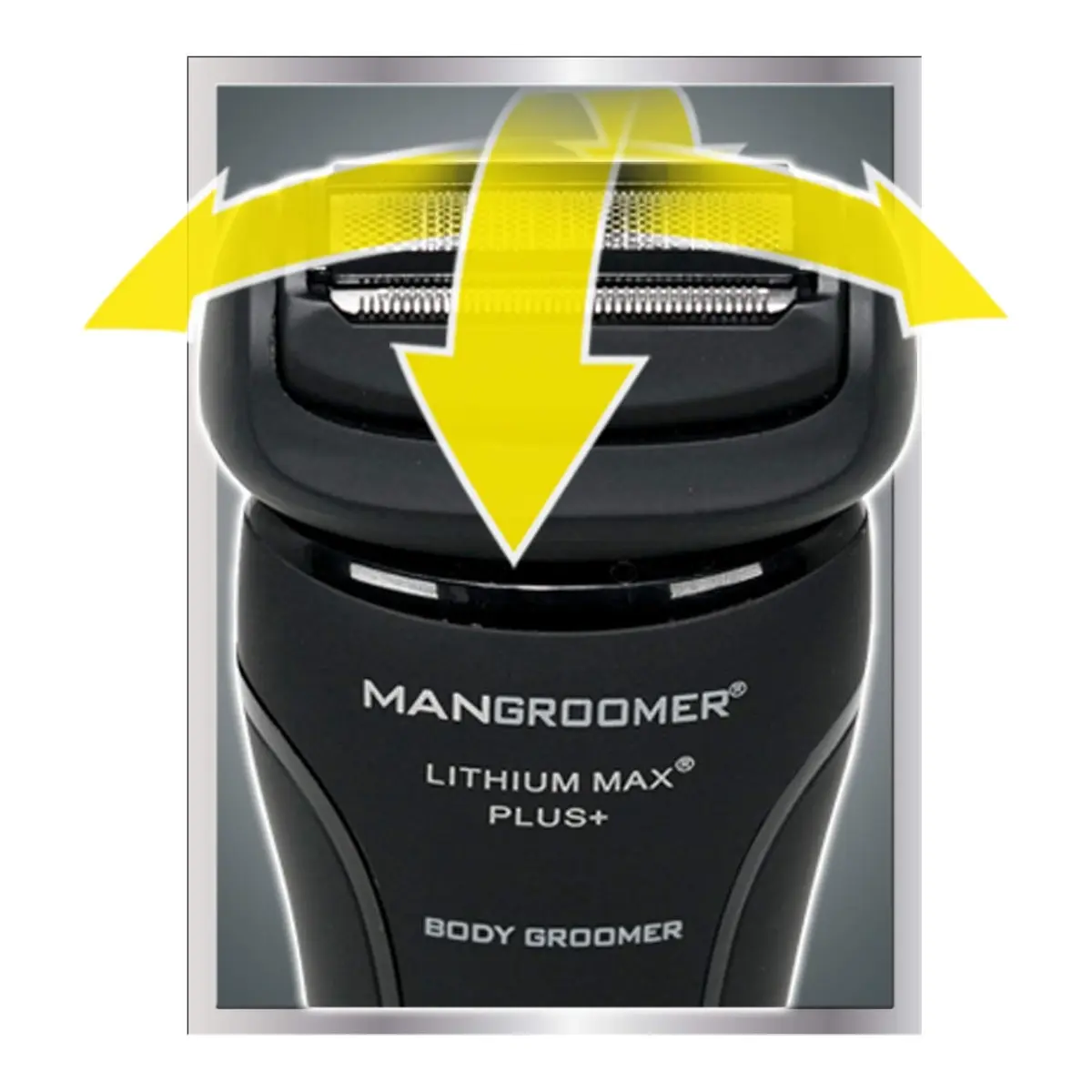 MANGROOMER Lithium Max Plus Body Groomer, Ball Groomer, Body Trimmer | Advanced Wet/Dry Grooming for Men - view 3