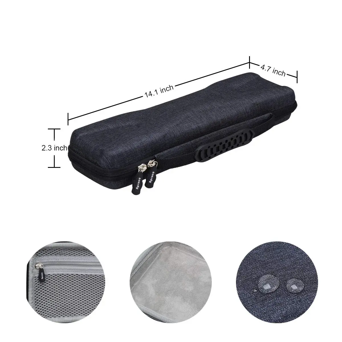 Aproca Hard DJ Controller Case for Hercules DJControl Mix & Starlight | 36.1cm (14.1") - view 6