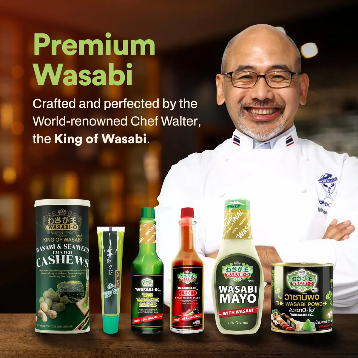 WASABI-O Real Wasabi Paste, Mild Heat | Authentic Japanese Wasabi Root, Squeeze Tube - view 9