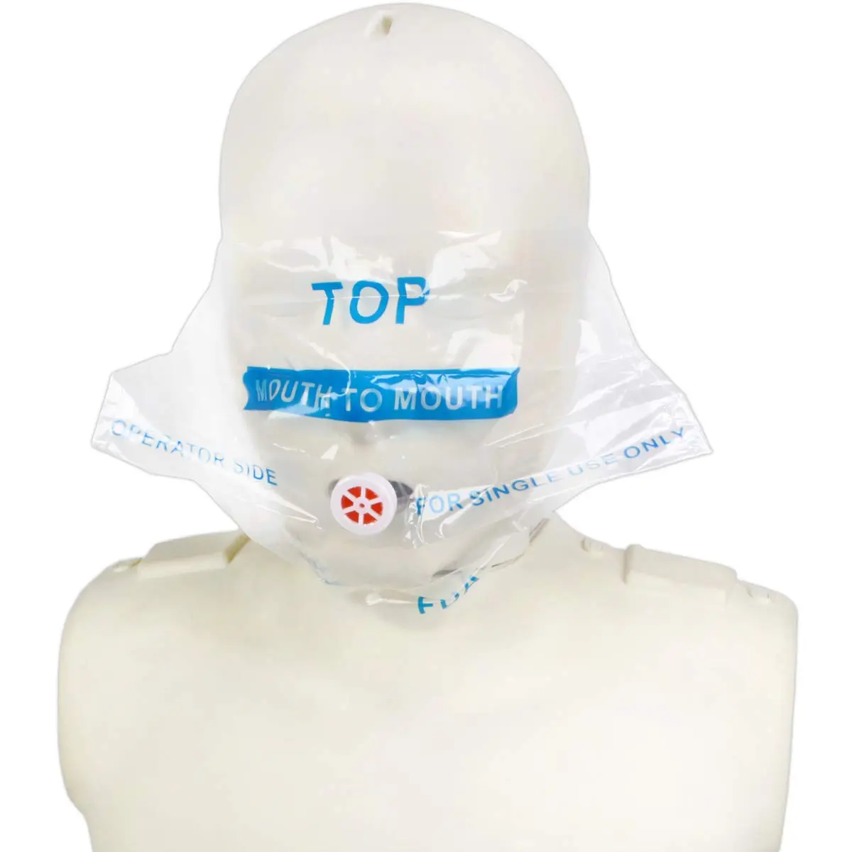 American CPR Rescue Face Shield Keychain Mask, 25-Pack | One Way Valve for CPR & AED Training - view 5