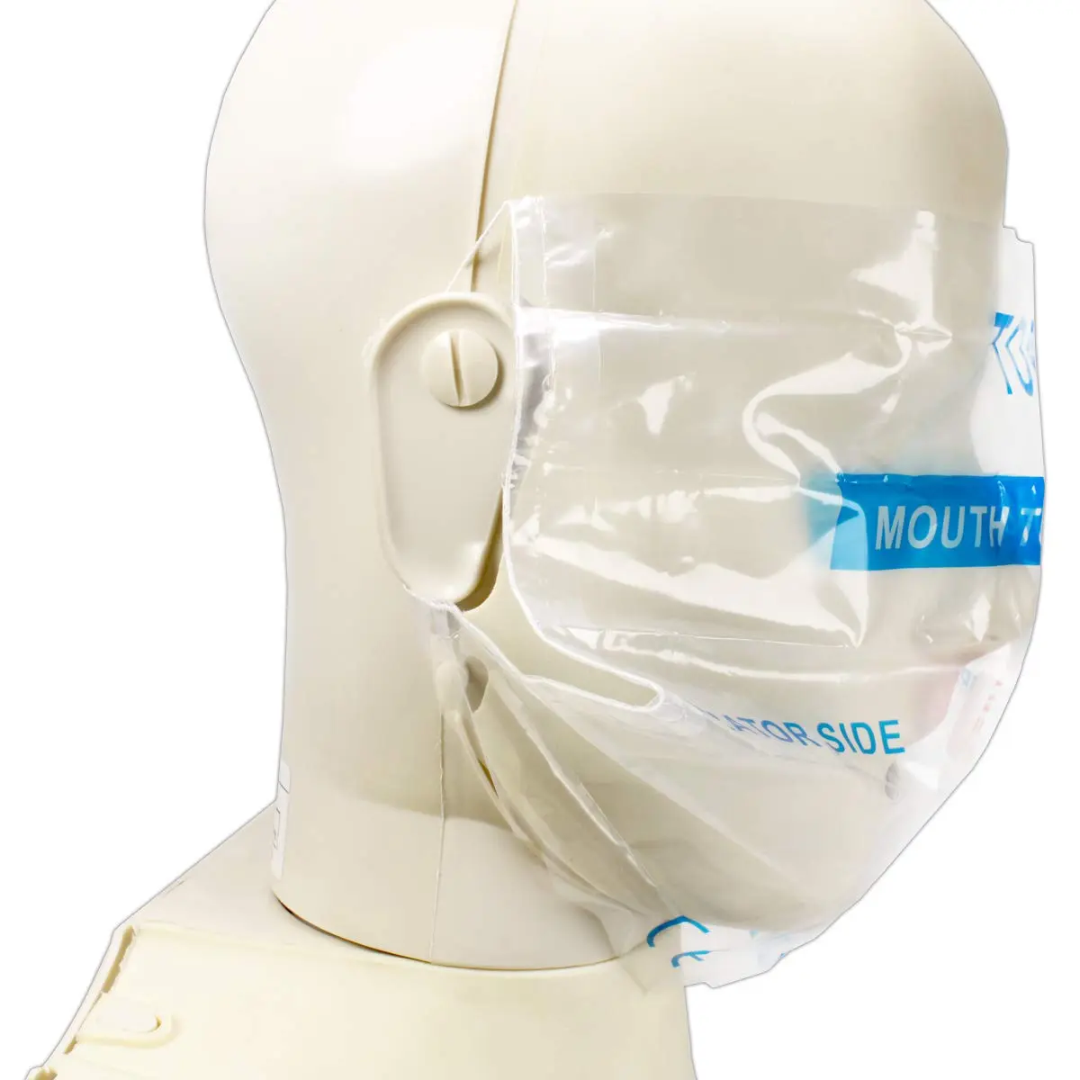 American CPR Rescue Face Shield Keychain Mask, 25-Pack | One Way Valve for CPR & AED Training - view 6