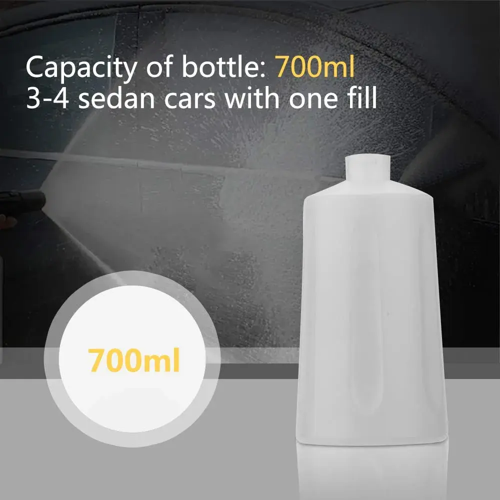 FUNTECK Foam Cannon Lance for Karcher K2-K7 Pressure Washer, 700ml (23.67 Fl Oz) | Creates Thick Foam for Car Washing - view 4