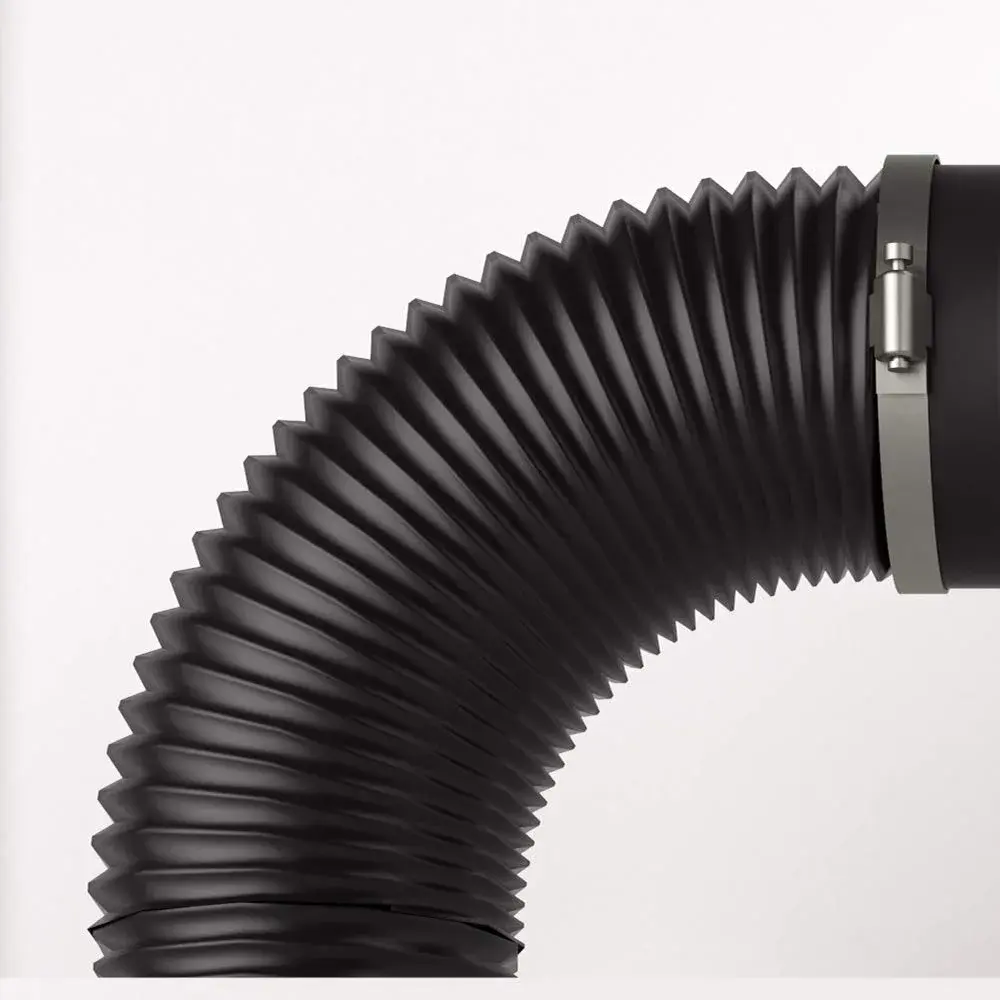 AC Infinity Flexible 8-Inch Aluminum Ducting, 8ft Long with Clamps | Heavy-Duty Ventilation for HVAC, Dryers, Grow Tents - view 6