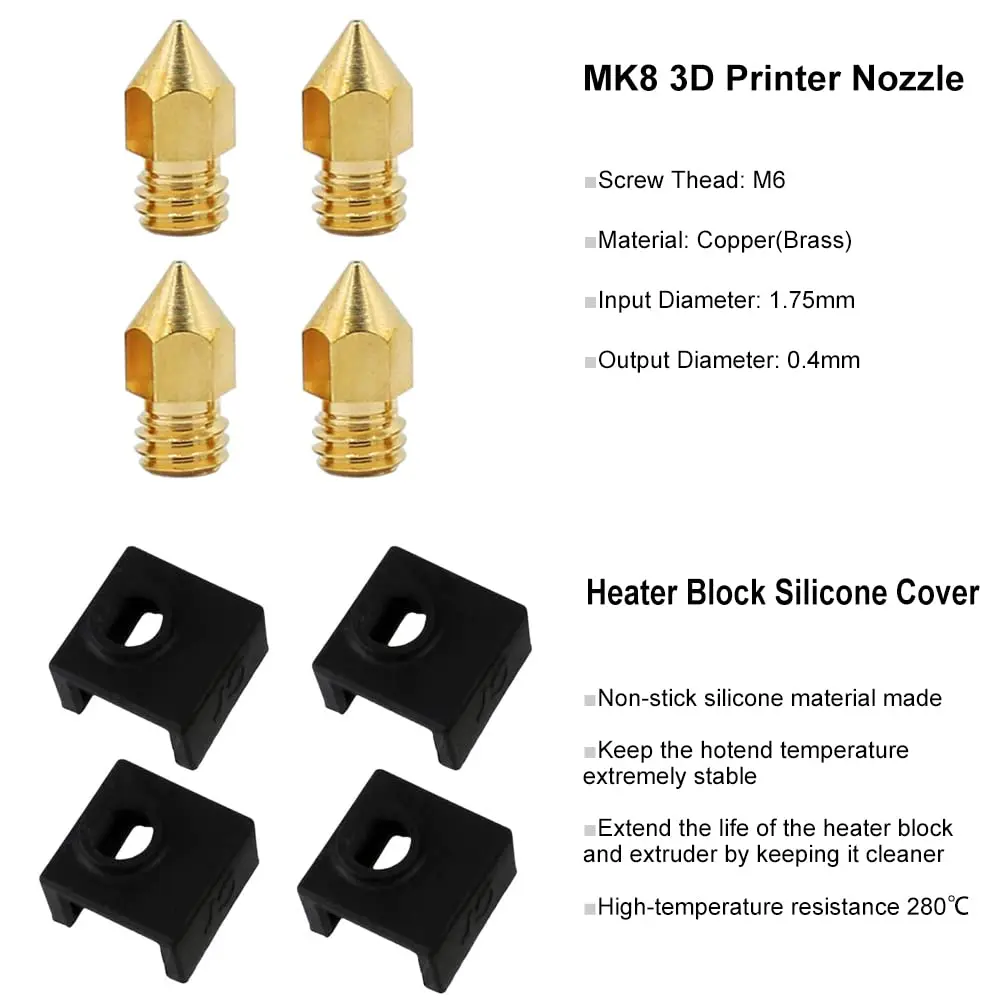 Creality Ender 3 /Pro/V2 3D Printer Hotend Kit 24V | Low Friction Upgrade for Precise Printing - view 6