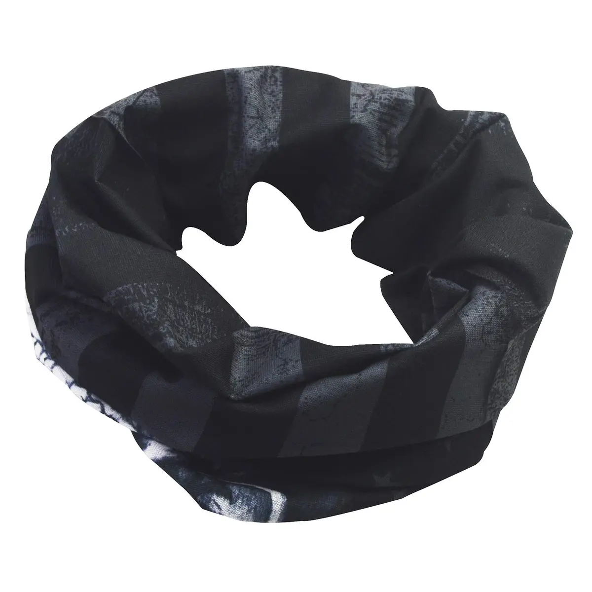 Obacle Skull Face Mask Sun UV Dust Wind Protection Tube Mask Seamless Bandana Skeleton Face Mask for Men Women Bike Riding Motorcycle Cycling Biker Outdoor Festival (Black Gray Skull White Face Flag) | All-Season Lightweight Breathable - view 5