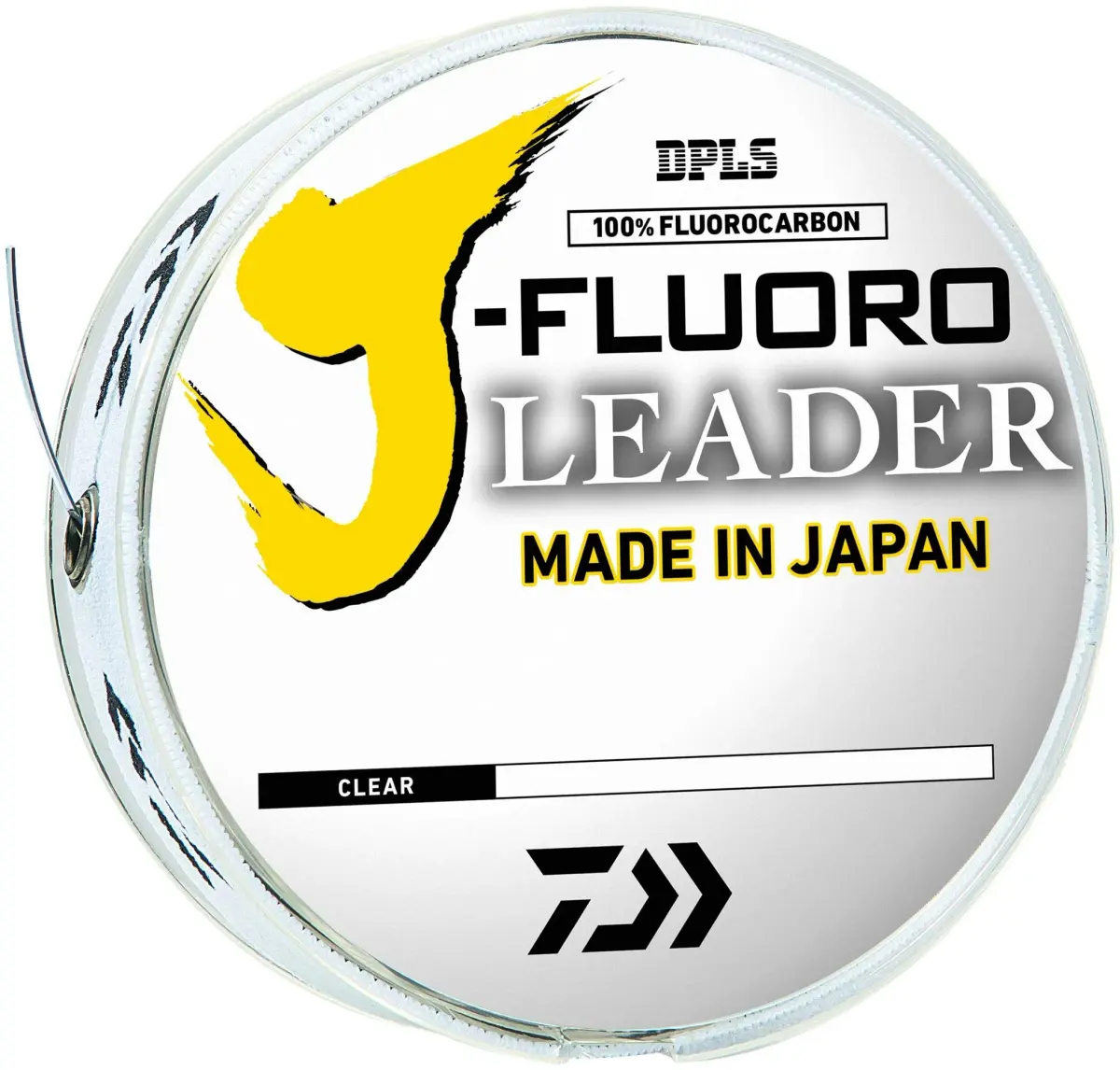 Daiwa J-Fluoro Leader 20 lb (90 yd) | 100% Fluorocarbon Fishing Line - main product image
