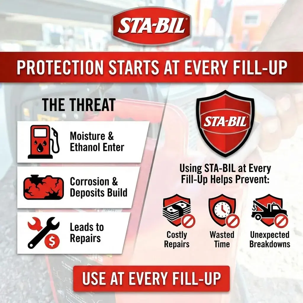 STA-BIL In-Season Protection Fuel System Treatment & Injector Cleaner, 4 oz (118ml) | Cleans Injectors, Prevents Corrosion - view 2