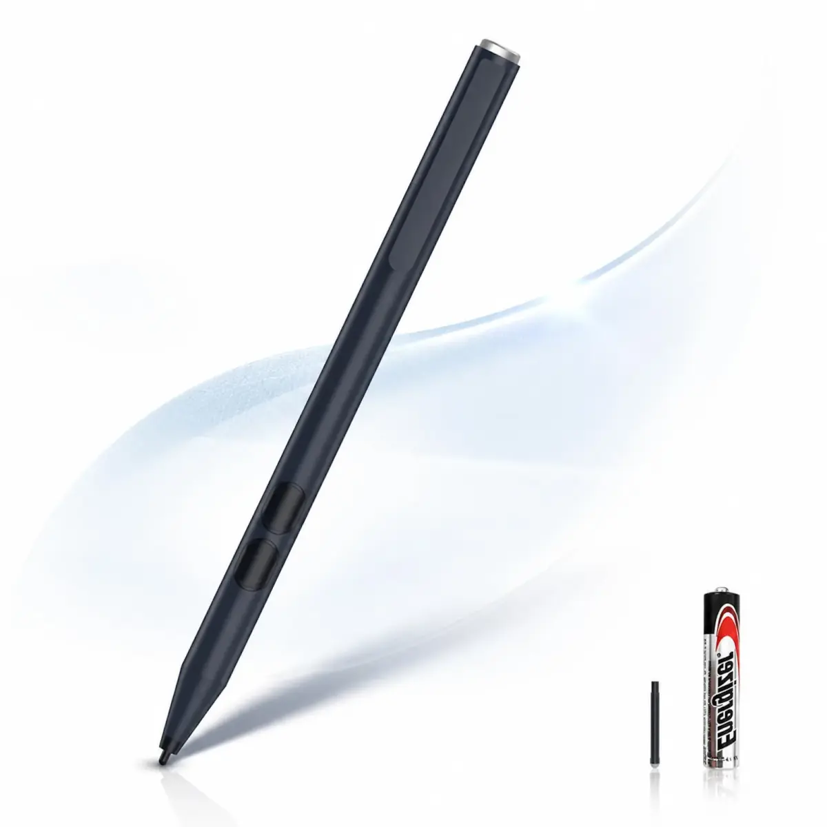 hacey Stylus Pen for Surface Pro & Tablets (Black) | 1024 Pressure, Palm Rejection, Long Battery - main product image