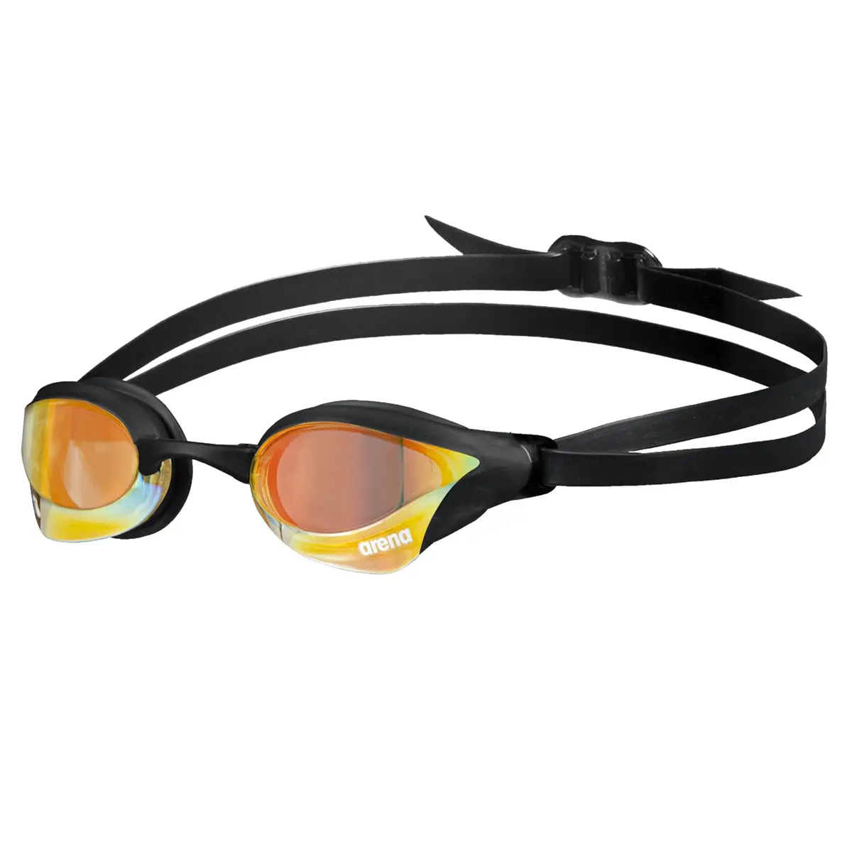 ARENA Cobra Core Swipe Mirror Racing Swim Goggles | FINA Approved Anti-Fog, UV Protection, Hydrodynamic Low-Profile Lenses - main product image
