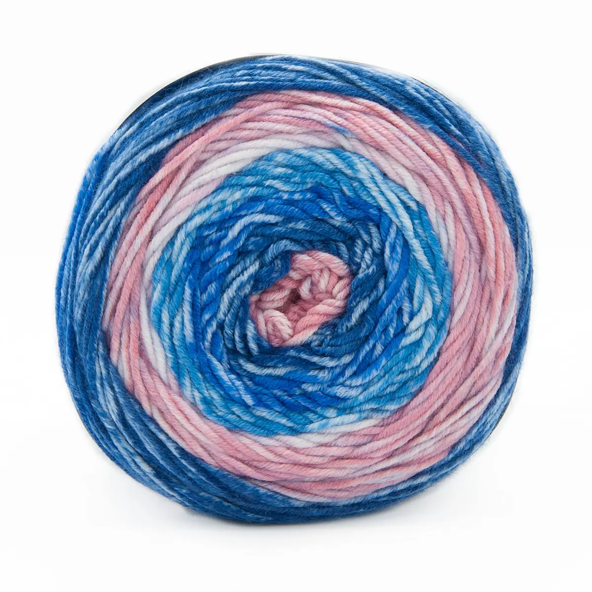 Lion Brand Yarn Mandala Ombré Yarn Pure Pink Multicolor 315m (344 Yds) | Crochet & Knit Worsted Weight - view 9