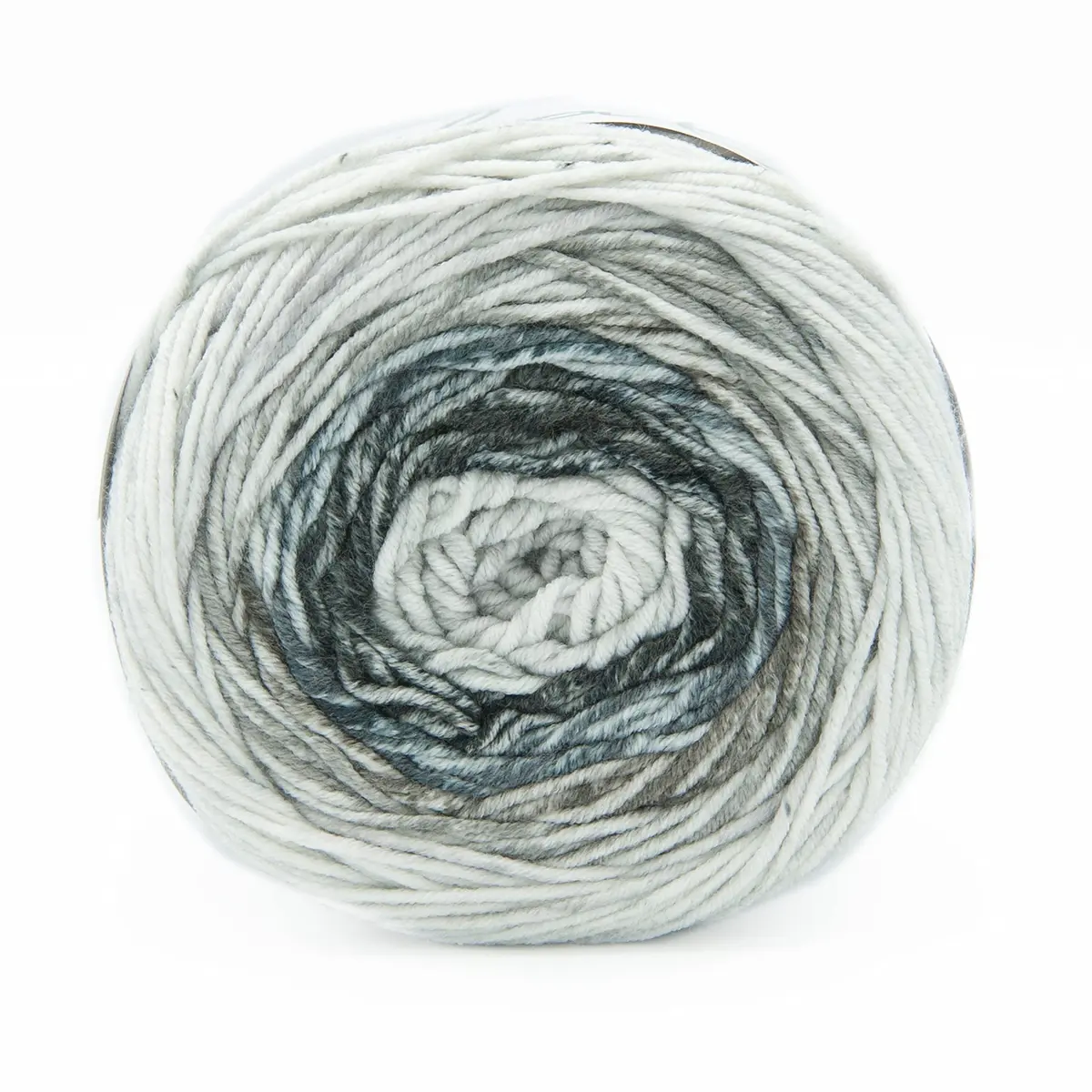 Lion Brand Yarn Mandala Ombré Yarn Cool Gray Multicolor 315m (344 Yds) | Crochet & Knit Worsted Weight Acrylic - view 9