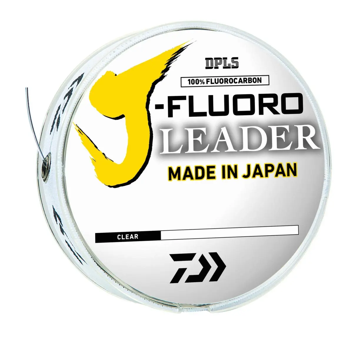 Daiwa J-Fluoro Leader 4 lb (100 yd) | Superior Japanese Fluorocarbon Fishing Line - main product image