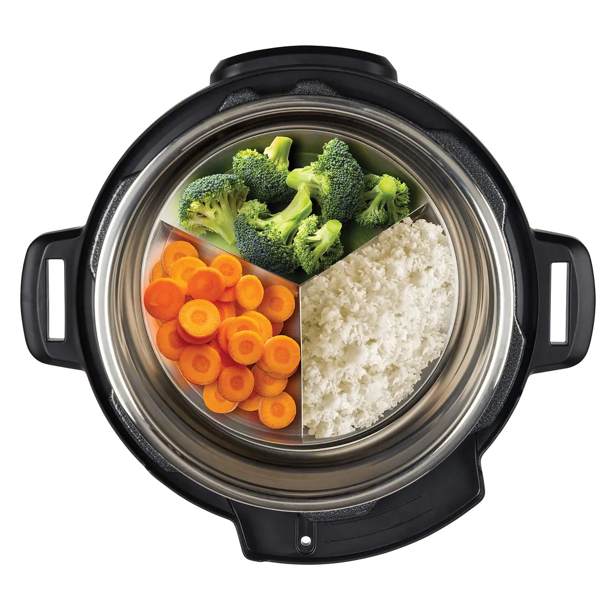 Instant Pot Round Nonstick Cook/Bake Pan with Lid & Divider | 7" 32oz Compatible with 6 & 8 Quart - view 7