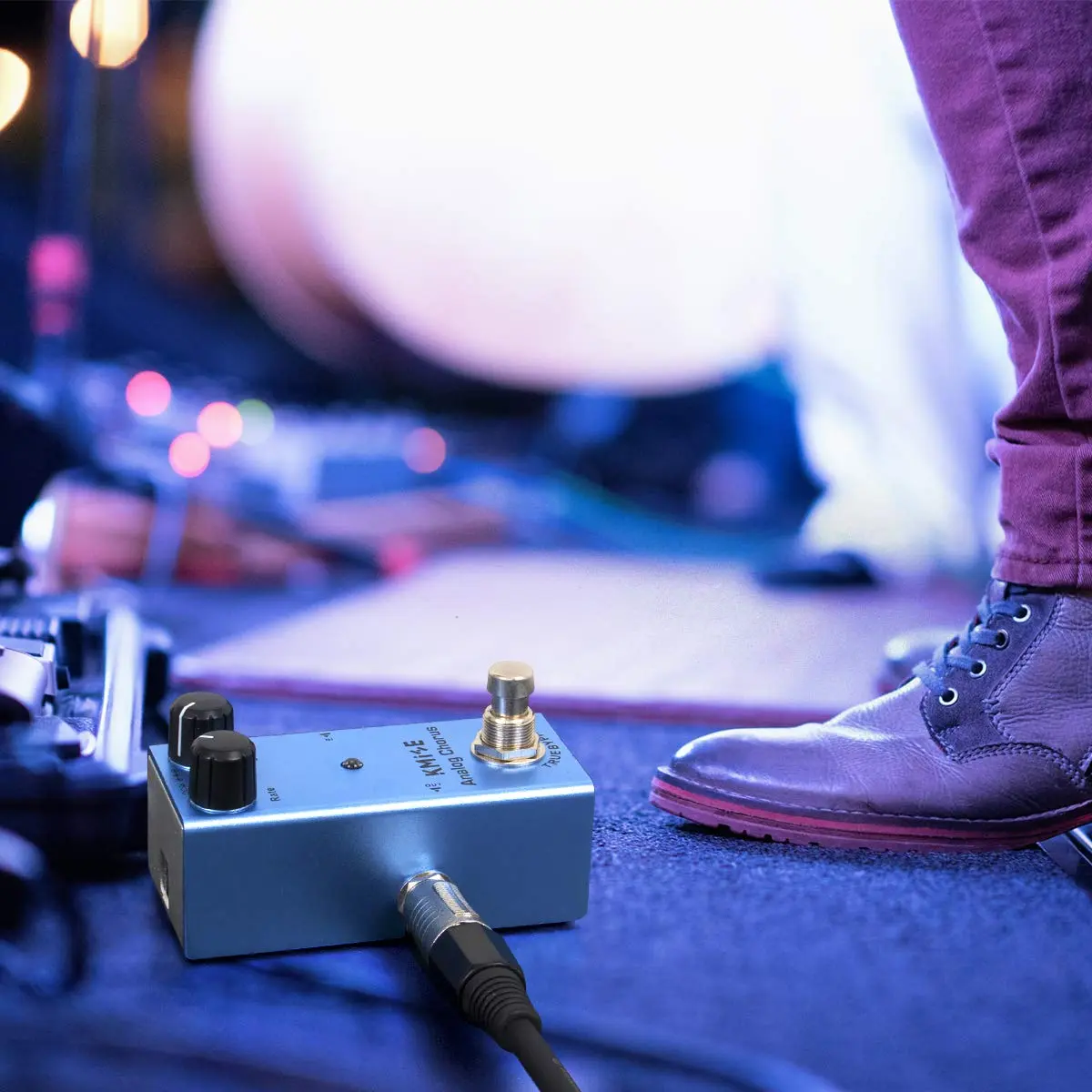 lotmusic Analog Chorus Electric Guitar Effects Pedal 9V | Warm, Quiet, Portable Effect - view 9