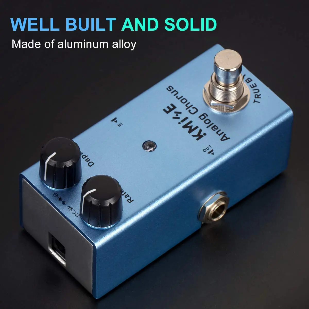 lotmusic Analog Chorus Electric Guitar Effects Pedal 9V | Warm, Quiet, Portable Effect - view 2