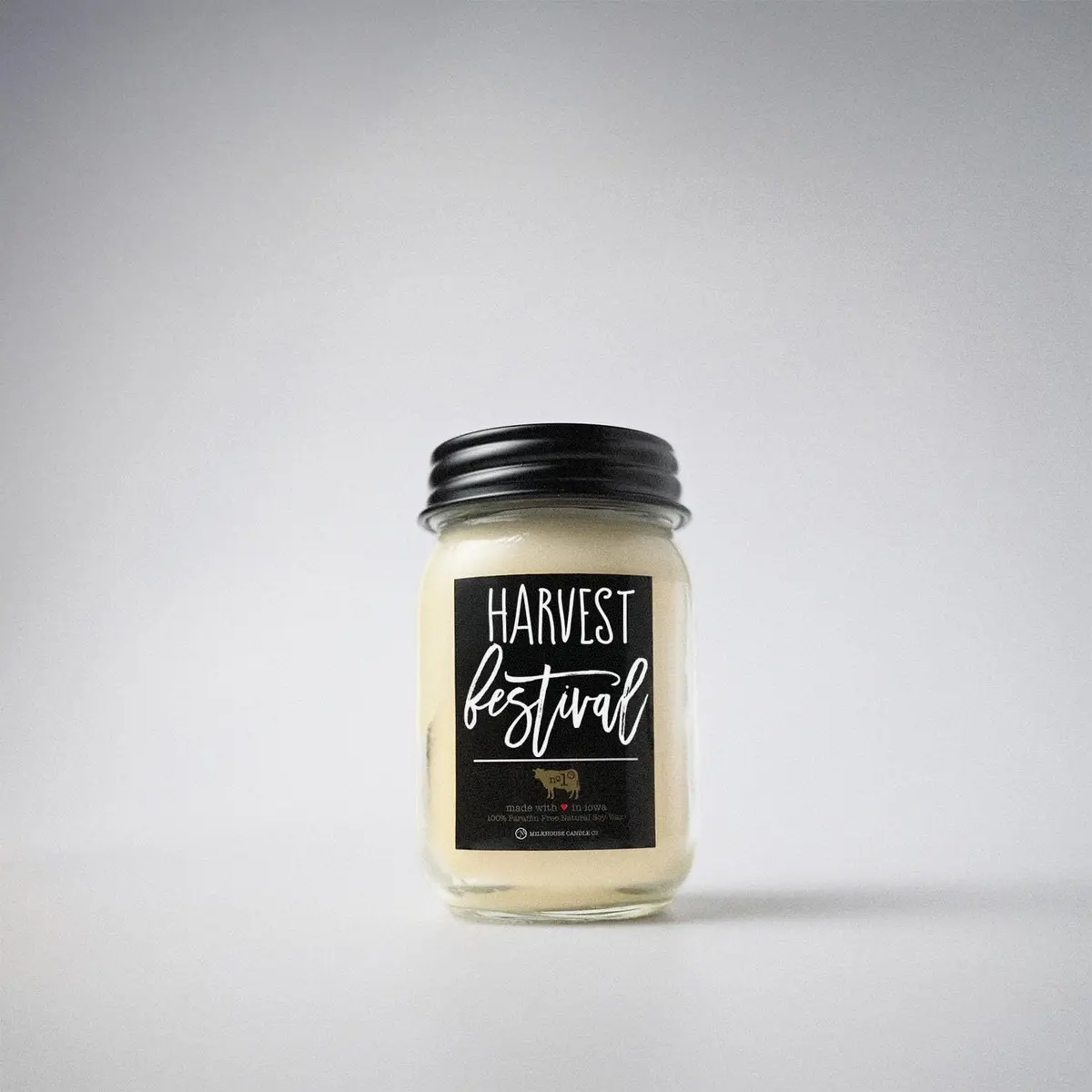 Milkhouse Candle Company Harvest Festival Soy Scented Candle 370ml (13 Oz) | Warm Vanilla Musk Fragrance - view 7