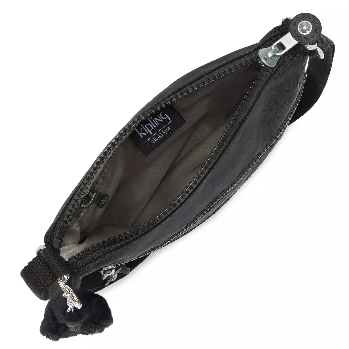Kipling Keiko Mini Bag Lightweight Crossbody Purse | Adjustable Nylon Shoulder Sling (8"L x 9"H x 1.25"D) - view 5