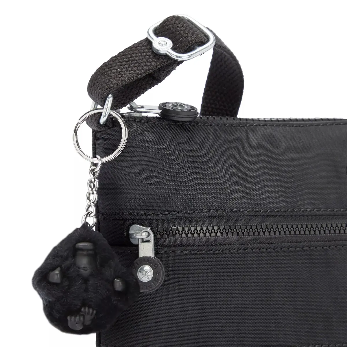 Kipling Keiko Mini Bag Lightweight Crossbody Purse | Adjustable Nylon Shoulder Sling (8"L x 9"H x 1.25"D) - view 7