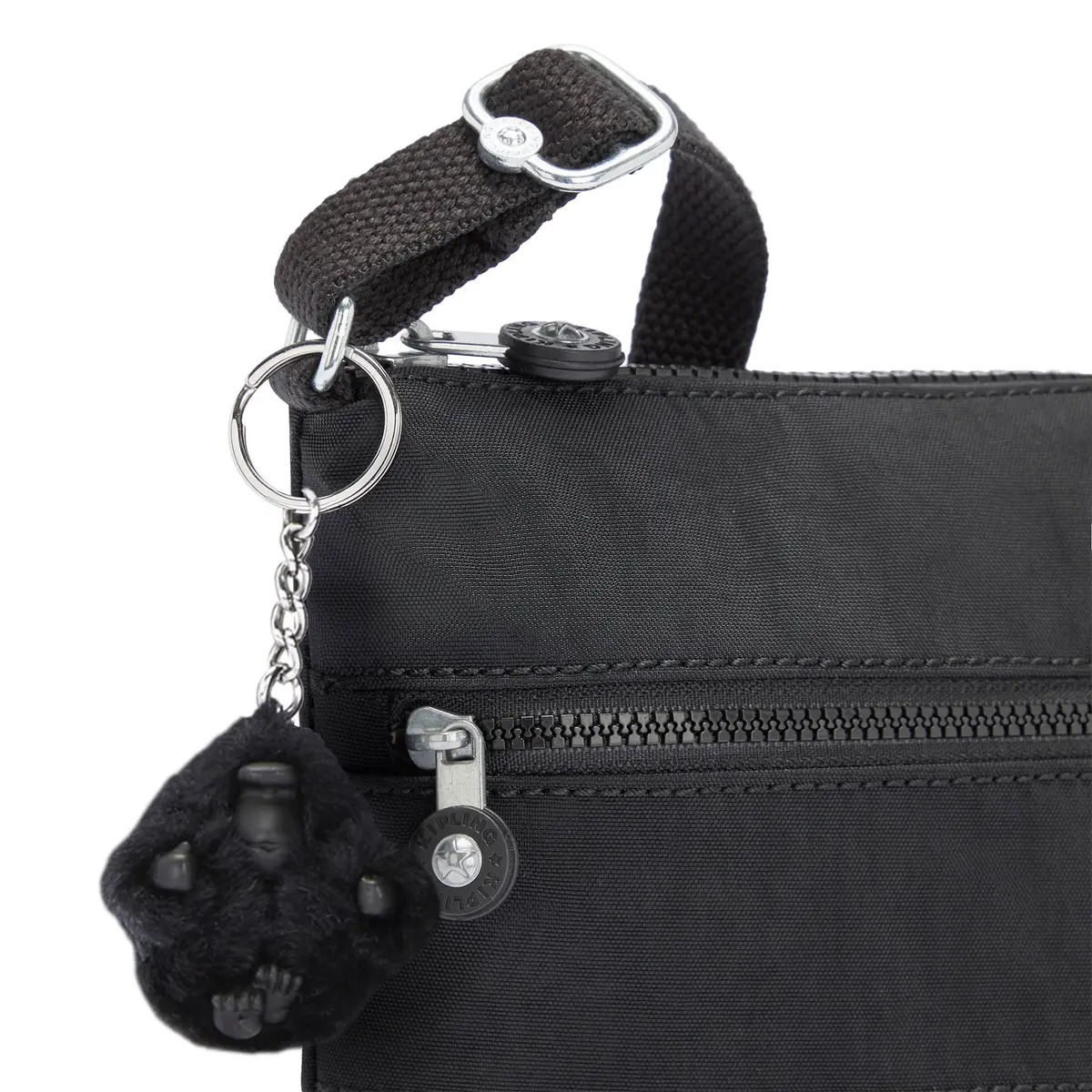 Kipling Keiko Mini Bag Lightweight Crossbody Purse | Adjustable Nylon Shoulder Sling (8"L x 9"H x 1.25"D) - view 9