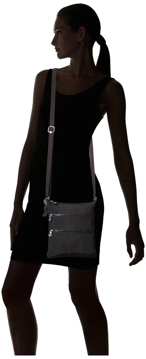 Kipling Keiko Mini Bag Lightweight Crossbody Purse | Adjustable Nylon Shoulder Sling (8"L x 9"H x 1.25"D) - view 2
