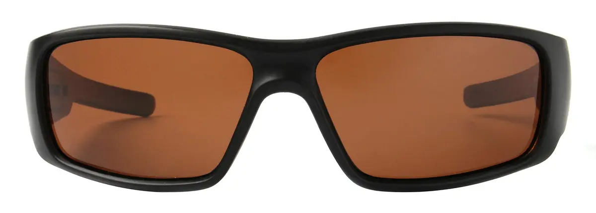 Fishoholic Polarized Fishing Sunglasses with Amber Lens & Matte Black Frame | UV400 Protection, 120mm Arm - view 4