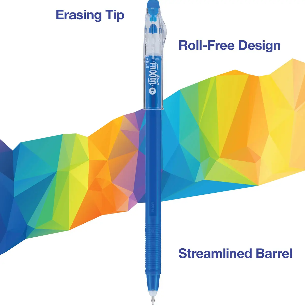 PILOT FriXion ColorSticks Erasable Gel Ink Pens 0.7mm | Mistake-Free Writing for School & Office - view 2