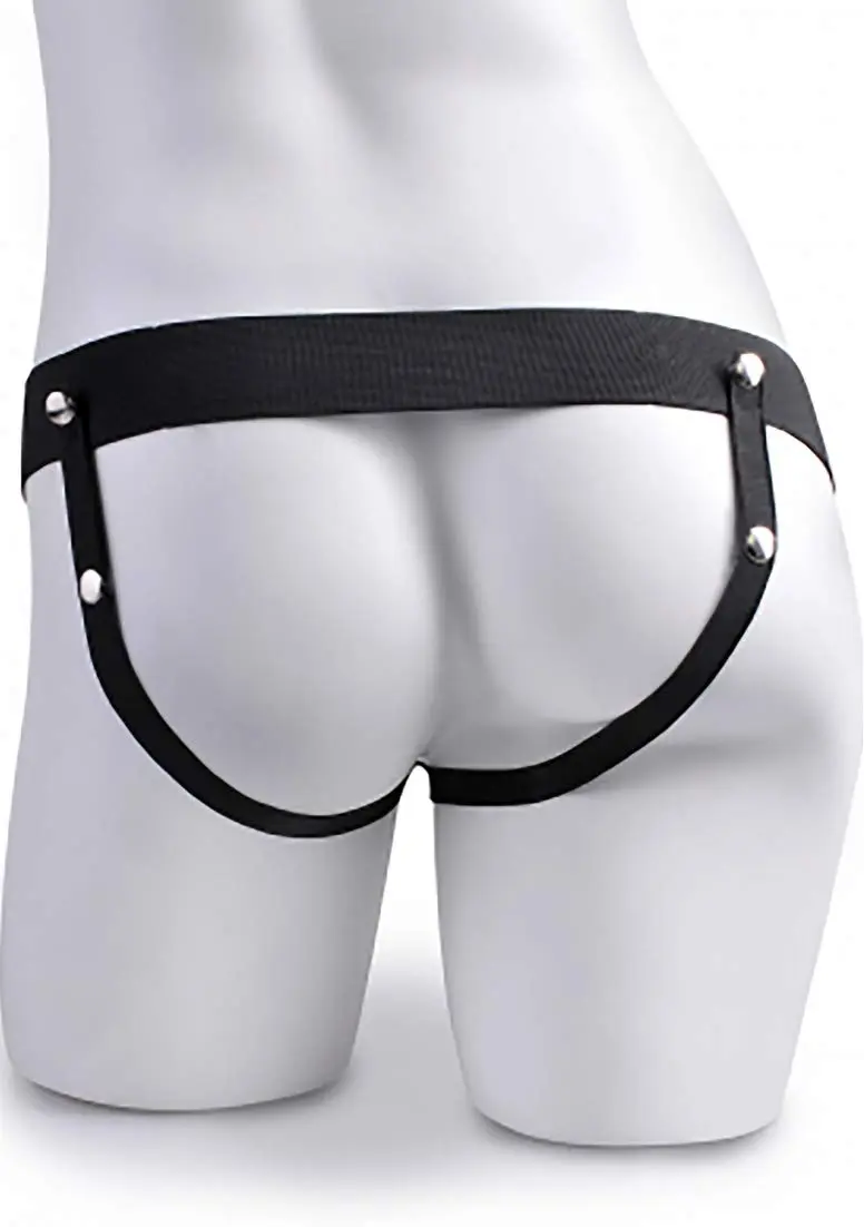 Pipedream Products Fetish Fantasy Series 8" Hollow Rechargeable Strap-on with Remote, Brown - view 6
