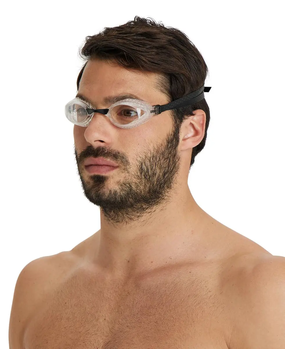 ARENA Unisex Adult Air-Speed Anti-Fog Racing Swim Goggles | Clear/Clear, FINA Approved - view 5
