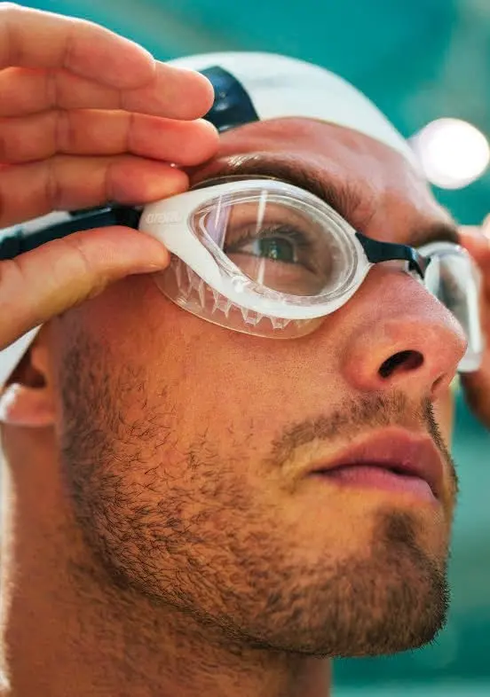 ARENA Unisex Adult Air-Speed Anti-Fog Racing Swim Goggles | Clear/Clear, FINA Approved - view 6