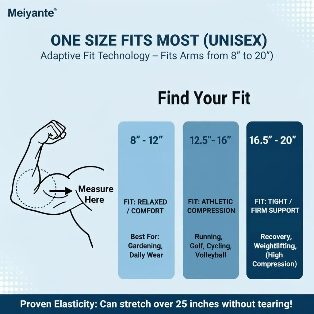 Meiyante Black Arm Sleeves with Thumb Holes & Palm Coverage | UPF 50+ Sun Protection for Men & Women - view 3