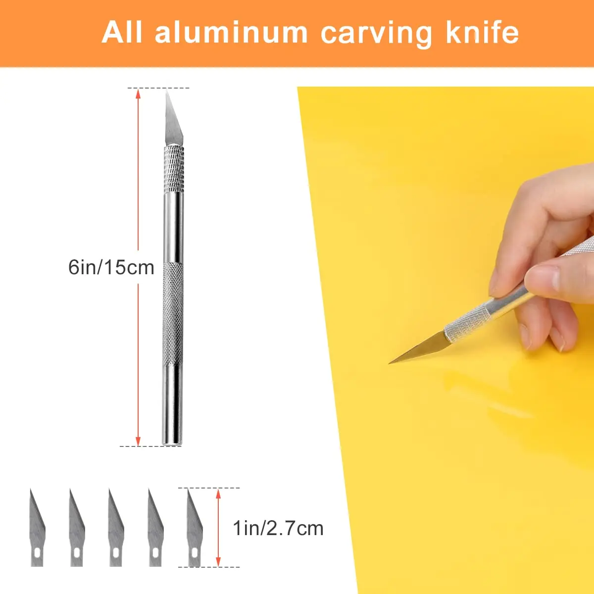 Luxiv 5 Pcs Car Window Tint Application Tool Kit | Film Squeegees Scrapers - view 6