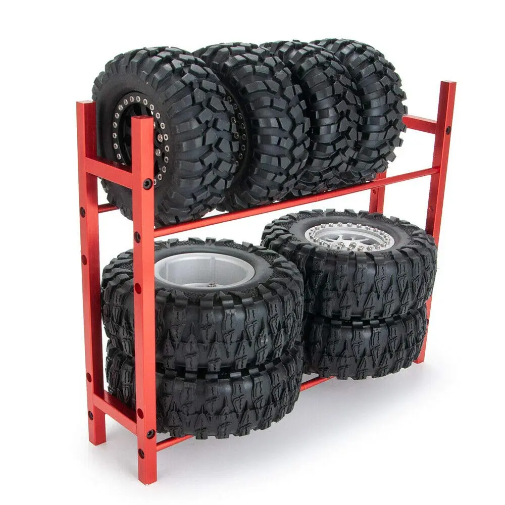 Benedict Harry RC Car Tire Rack for 1/10 1.9'' & 2.2'' Wheels | Metal Display Stand - view 5