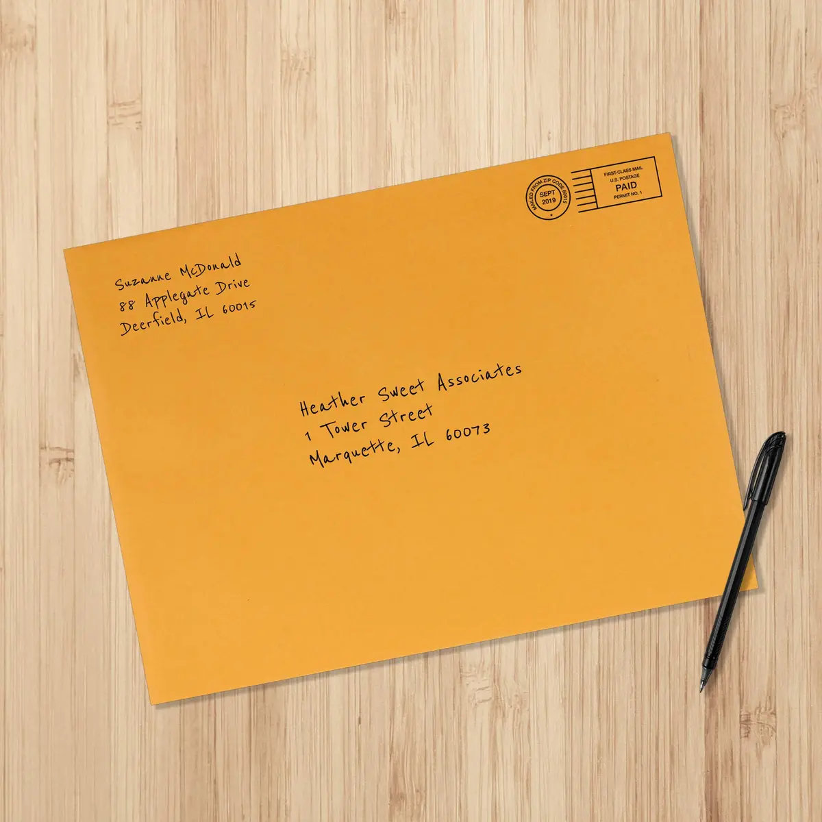 Amazon Basics Clasp Kraft Envelopes 9" x 12" (22.86cm x 30.48cm) | 100-Pack for Documents & Mailing - view 5