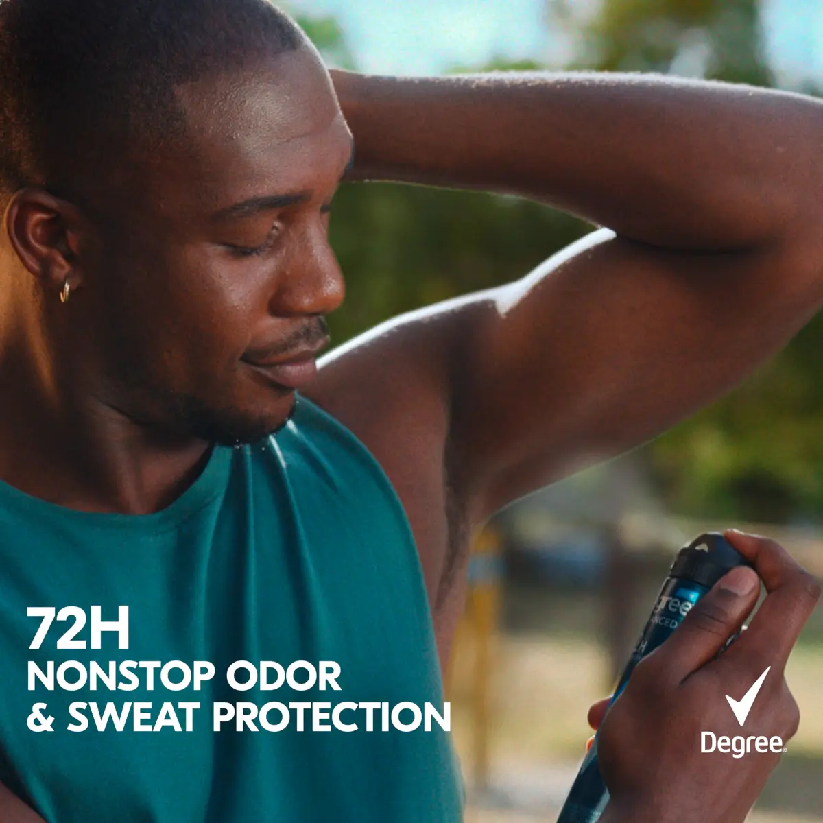 Degree Men Advanced Cool Rush Antiperspirant Deodorant Stick 0.5 oz (14.17 g) | 72-Hour Sweat & Odor Protection - view 5