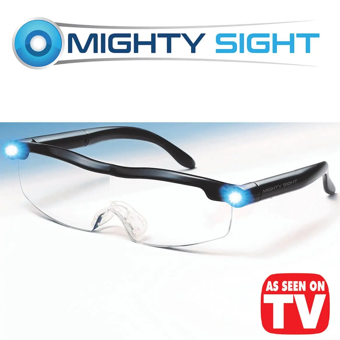 Mighty Sight LED Magnifying Eyewear 1 Count | Hands-Free 160% Magnification with Bright LEDs - view 9