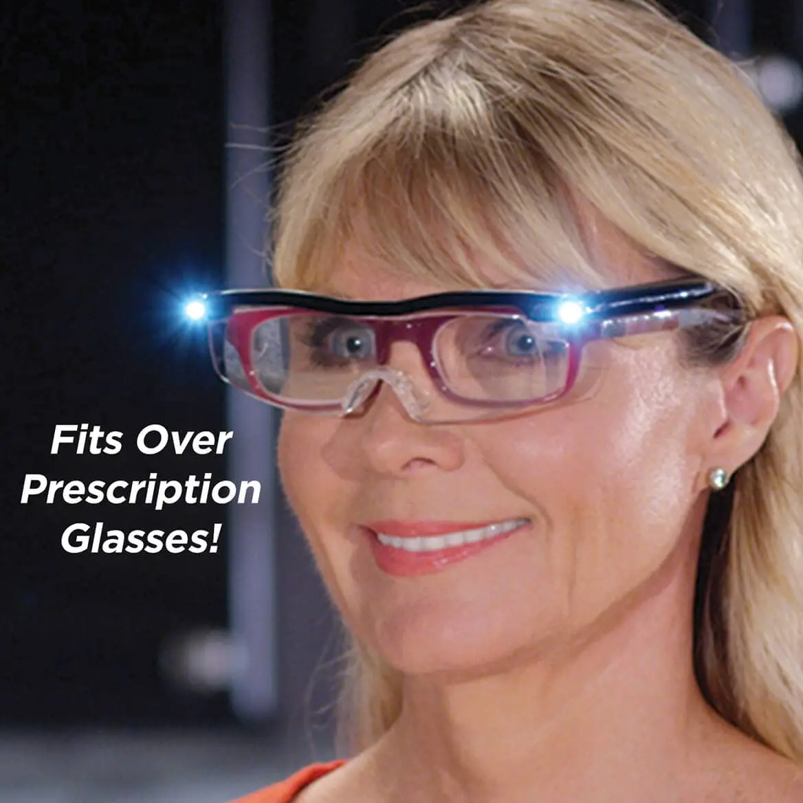 Mighty Sight LED Magnifying Eyewear 1 Count | Hands-Free 160% Magnification with Bright LEDs - view 3