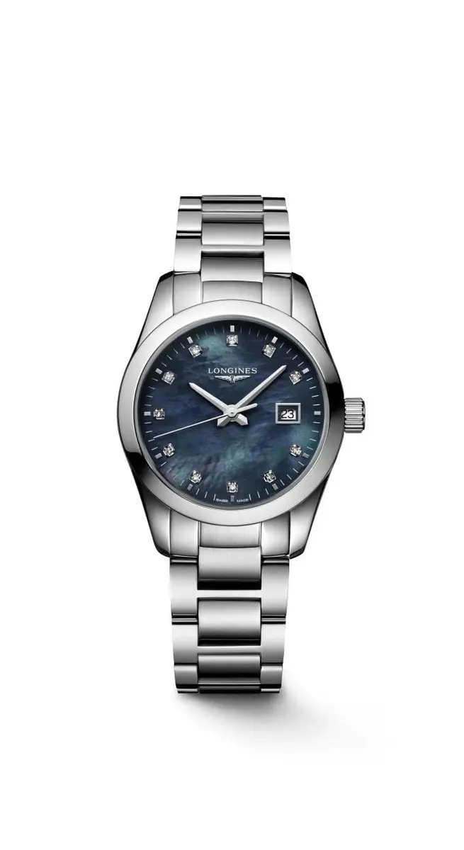 Longines Conquest Classic Quartz Watch 29.50MM Silver Dial | Sporty Elegance for Women - main product image