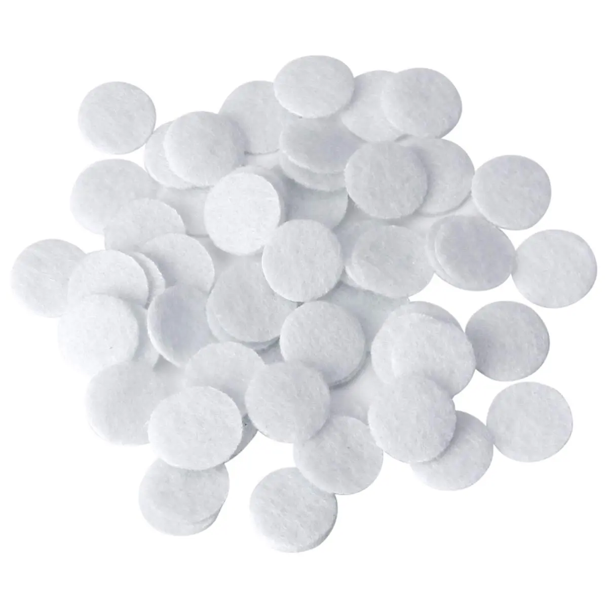 TopDirect Microdermabrasion Cotton Filters 200 pcs | 10mm Diamond Dermabrasion Filters for Facial Vacuum Machines - main product image