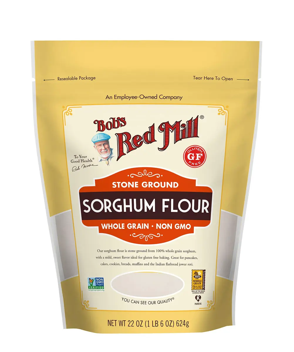 Bob's Red Mill Sorghum Flour 22oz Whole Grain Gluten Free Vegan Kosher | Ideal for Baking & Indian Flatbread - main product image