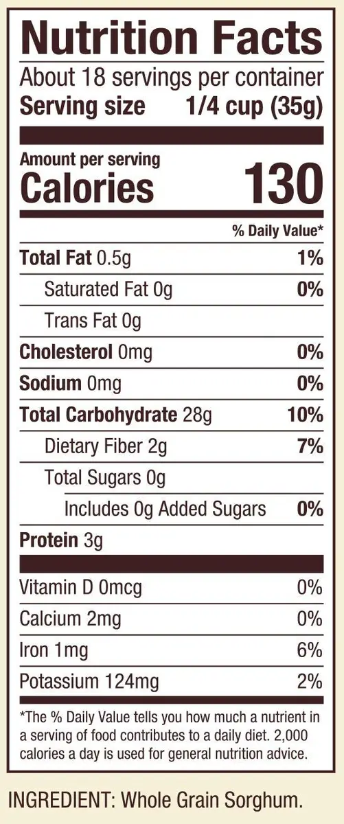 Bob's Red Mill Sorghum Flour 22oz Whole Grain Gluten Free Vegan Kosher | Ideal for Baking & Indian Flatbread - view 4