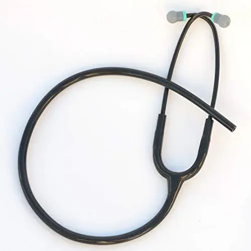 CardioTubes BlackBlack Stethoscope Tubing Kit for Littmann Master Cardiology & Cardiology III (7mm Binaurals) - main product image